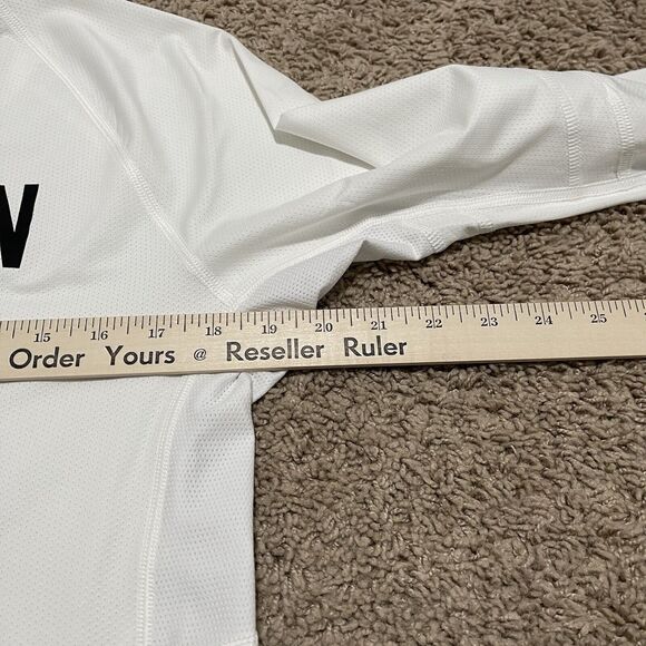 New Nike Volleyball Jersey Womens Large White NW Elite #11 Ekerson Game Issued - Picture 11 of 12